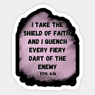 Ephesians 6:16 Sticker